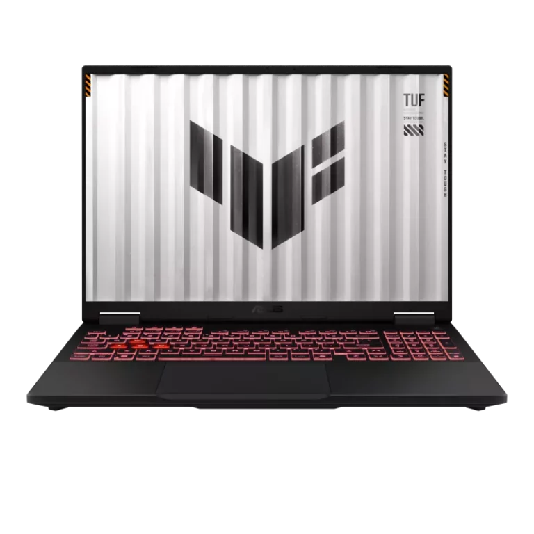 ASUS TUF Gaming A16 FA608PM, вид спереди — официальное фото