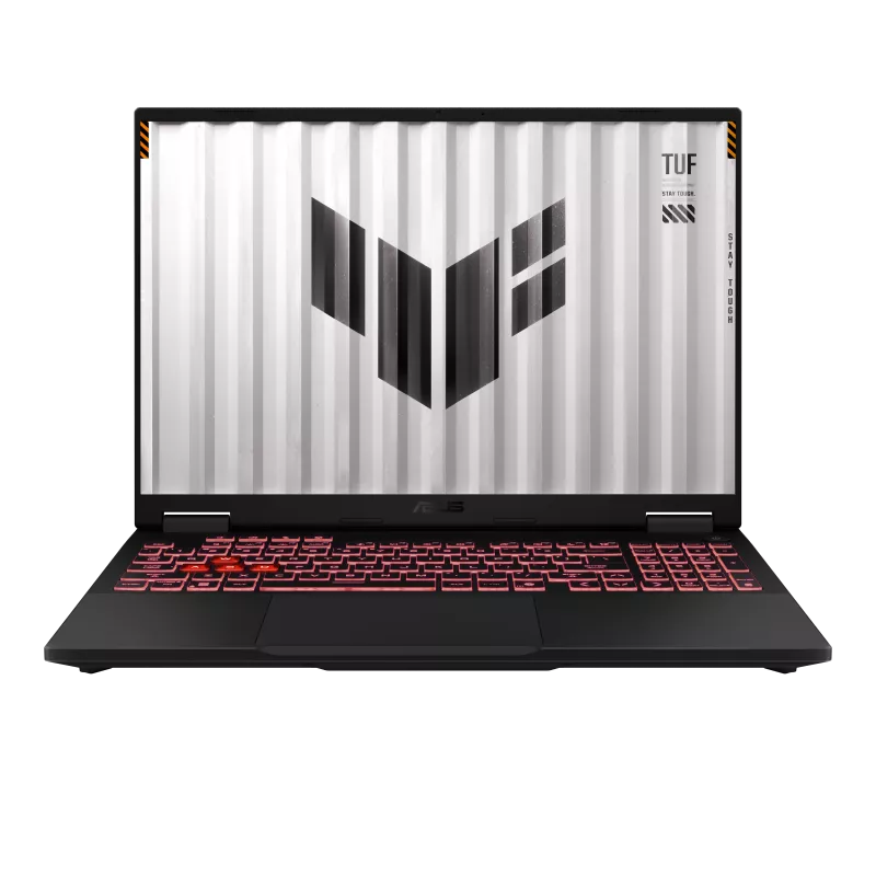 ASUS TUF Gaming A16 FA608PM, вид спереди — официальное фото
