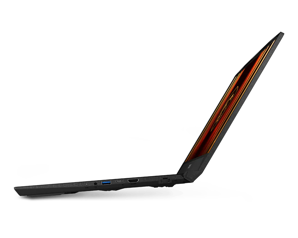 MSI Katana 15 HX B14W — Задняя часть корпуса MSI Katana 15 HX