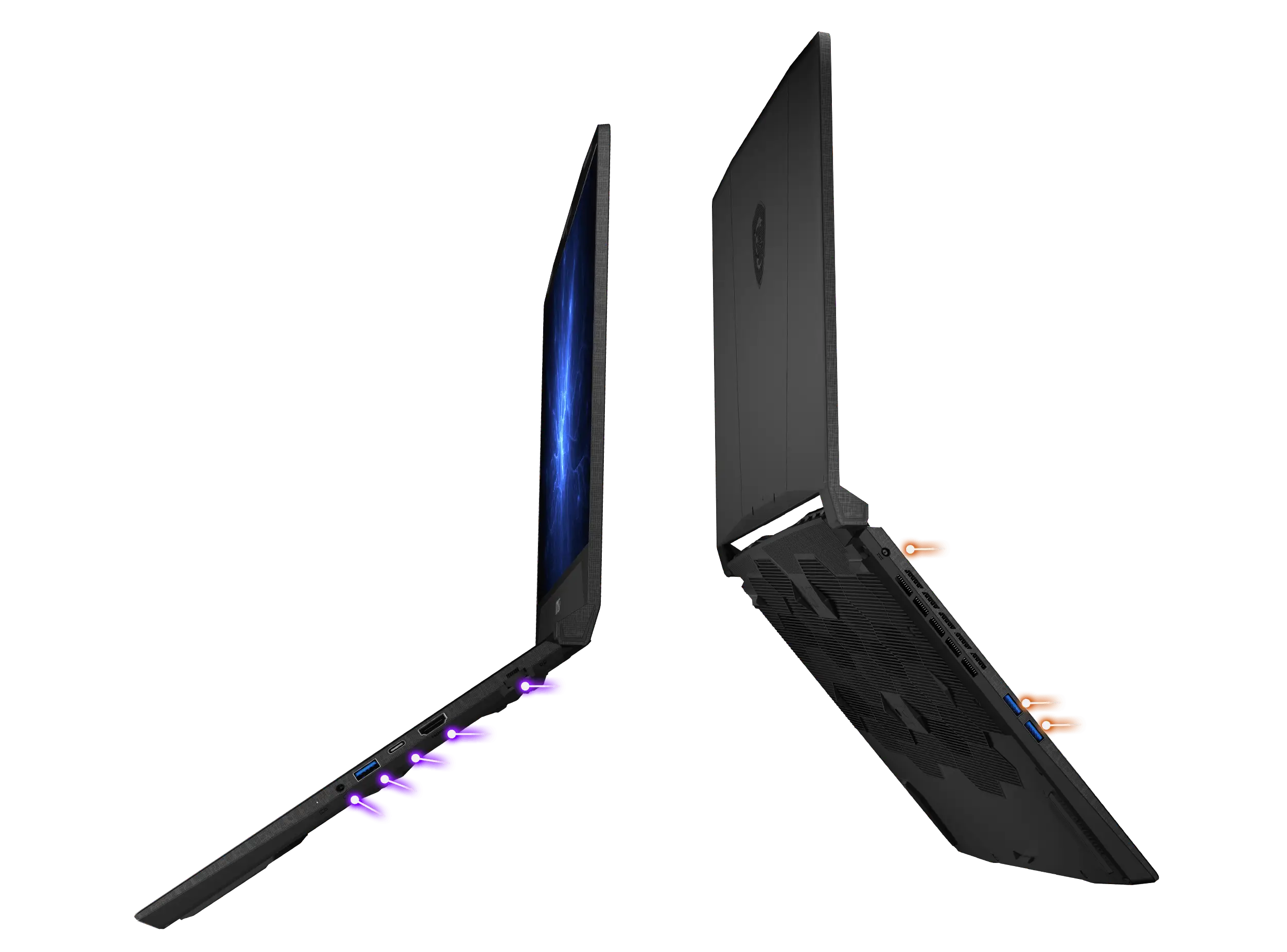 MSI Katana 15 HX B14W — Разъёмы MSI Katana 15 HX